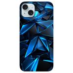 BG AKSESUAR Apple iPhone 14 Plus ile Uyumlu Kamera Korumalı HD Baskılı Silikon Kılıf, Karmaşa1