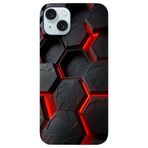 BG AKSESUAR Apple iPhone 14 Plus ile Uyumlu Kamera Korumalı HD Baskılı Silikon Kılıf, Karmaşa5