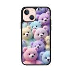 BG AKSESUAR Apple iPhone 14 Plus Uyumlu Baskılı, Mat Siyah, Yumuşak Silikon, Koruyucu, Şok Emici Kapak, Oyuncak Temalı Kılıf
