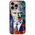 BG AKSESUAR Apple iPhone 14 Pro ile Uyumlu Kamera Korumalı HD Baskılı Silikon Kılıf