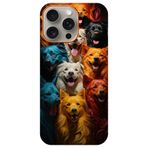 BG AKSESUAR Apple iPhone 14 Pro Max ile Uyumlu Kamera Korumalı HD Baskılı Silikon Kılıf, Çok Renkli