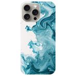 BG AKSESUAR Apple iPhone 14 Pro Max ile Uyumlu Kamera Korumalı HD Baskılı Silikon Kılıf, Turkuaz