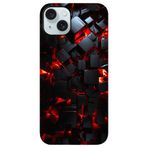 BG AKSESUAR Apple iPhone 15 ile Uyumlu Kamera Korumalı HD Baskılı Silikon Kılıf, Karmaşa6
