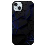 BG AKSESUAR Apple iPhone 15 Plus ile Uyumlu Kamera Korumalı HD Baskılı Silikon Kılıf, Karmaşa7
