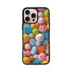 BG AKSESUAR Apple iPhone 15 Pro ile Uyumlu Oyuncak Temalı, Mat Siyah, Yumuşak Silikon, Şok Emici Kapak Kılıf