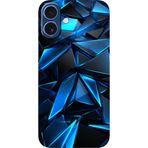 BG AKSESUAR Apple iPhone 16 Plus ile Uyumlu Kamera Korumalı HD Baskılı Silikon Kılıf, Karmaşa1