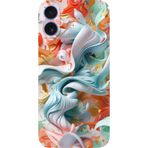 BG AKSESUAR Apple iPhone 16 Plus ile Uyumlu Kamera Korumalı HD Baskılı Silikon Kılıf, Manzara5