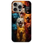 BG AKSESUAR Apple iPhone 16 Pro ile Uyumlu Kamera Korumalı HD Baskılı Silikon Kılıf, Sarı