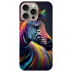 BG AKSESUAR Apple iPhone 16 Pro Max ile Uyumlu Kamera Korumalı HD Baskılı Silikon Kılıf, Renkli