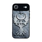 BG AKSESUAR Apple iPhone 17 Air Uyumlu Göktürkçe Türk Yazılı Baskılı, Mat Siyah, Yumuşak Silikon, Koruyucu, Şok Emici Kapak Kılıf