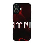 BG AKSESUAR Apple iPhone 17 ile Uyumlu Göktürkçe Türk Yazılı, Mat Siyah, Yumuşak Silikon, Şok Emici Koruyucu Kılıf