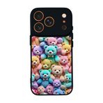 BG AKSESUAR Apple iPhone 17 Pro Max Uyumlu Oyuncak Temalı Baskılı, Mat Siyah, Yumuşak Silikon, Şok Emici Koruyucu Kılıf