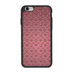 BG AKSESUAR Apple iPhone 6 Plus ile Uyumlu LouisVuitton Desenli Silikon Kılıf, Siyah, Çiziklere ve Darbelere Karşı Koruma