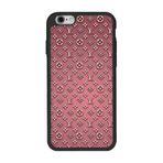 BG AKSESUAR Apple iPhone 6s Plus ile Uyumlu LouisVuitton Desenli Silikon Kılıf, Siyah, Çiziklere ve Darbelere Karşı Koruma