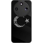 Bg Aksesuar Honor Magic 8 Lite Uyumlu Türk Tasarımlı Glossy Premium Kılıf - Siyah - Türk-1022