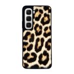 BG AKSESUAR Infinix Hot 60 İ ile Uyumlu Leopar Desenli Siyah Kılıf, Yumuşak Silikon, Koruyucu, Şok Emici Kapak