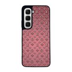 BG AKSESUAR Infinix Hot 60 ile Uyumlu Louis Vuitton Desenli Siyah Kılıf, Yumuşak Silikon, Koruyucu, Şok Emici Kapak