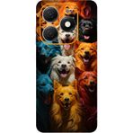 BG AKSESUAR Infinix Smart 8 Pro ile Uyumlu Baskılı Kamera Korumalı Silikon Kılıf