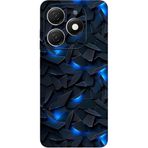 BG AKSESUAR Infinix Smart 8 Pro ile Uyumlu Kamera Korumalı Silikon Kılıf, Karmaşa2