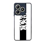 BG AKSESUAR Infinix Smart 8 Pro ile Uyumlu Kılıf, Beşiktaş Temalı, Siyah, Yumuşak Silikon, Şok Emici