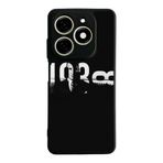 BG AKSESUAR Infinix Smart 8 Pro ile Uyumlu Mustafa Kemal Atatürk Tasarımlı Glossy Premium Kılıf, Siyah