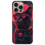 BG AKSESUAR iPhone 13 Pro Max ile Uyumlu Kamera Korumalı HD Baskılı Silikon Kılıf, Kırmızı