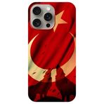 BG AKSESUAR iPhone 16 Pro Max Uyumlu Kamera Korumalı HD Baskılı Silikon Kılıf, Kurt4