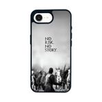 BG AKSESUAR iPhone 16E Uyumlu Game of Thrones Tasarımlı Glossy Premium Kılıf, Siyah