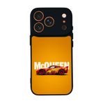 BG AKSESUAR iPhone 17 Pro ile Uyumlu Şimsek McQueen Tasarımlı Glossy Premium Kılıf