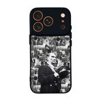 BG AKSESUAR iPhone 17 Pro Max ile Uyumlu Mustafa Kemal Atatürk Tasarımlı Glossy Premium Kılıf, Siyah