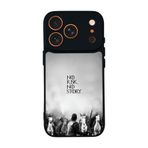 BG AKSESUAR iPhone 17 Pro Max Uyumlu Game of Thrones Tasarımlı Glossy Premium Kılıf, Siyah