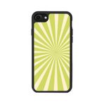BG AKSESUAR iPhone 8 Uyumlu Mat Siyah Kılıf, Vintage Tasarım, Yumuşak Silikon, Şok Emici Kapak