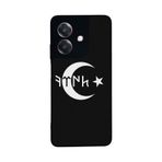 BG AKSESUAR Oppo A3 5G ile Uyumlu Türk Tasarımlı Glossy Premium Kılıf, Siyah