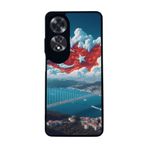 BG AKSESUAR Oppo A60 ile Uyumlu Kılıf, Türk Bayrağı Baskılı, Mat Siyah, Yumuşak Silikon, Şok Emici