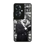 BG AKSESUAR Oppo Reno 11F ile Uyumlu Mustafa Kemal Atatürk Tasarımlı Glossy Premium Kılıf, Siyah