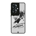 BG AKSESUAR Oppo Reno 11F ile Uyumlu Mustafa Kemal Atatürk Tasarımlı Glossy Premium Kılıf