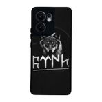 BG AKSESUAR Oppo Reno 13F ile Uyumlu Türk Tasarımlı Glossy Premium Kılıf, Siyah