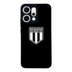 BG AKSESUAR Oppo Reno 14 ile Uyumlu Siyah Kılıf, Beşiktaş Temalı, Yumuşak Silikon, Şok Emici