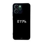 BG AKSESUAR Oppo Reno 14F ile Uyumlu Türk Tasarımlı Glossy Premium Kılıf, Siyah