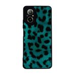 BG AKSESUAR Realme 12 Lite ile Uyumlu Leopar Desenli Siyah Kılıf, Yumuşak Silikon, Koruyucu, Şok Emici Kapak