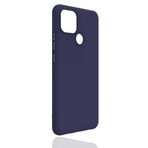 BG AKSESUAR Realme C25s ile Uyumlu Kılıf, Kamera Korumalı, Silikon, Lacivert