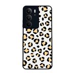 BG AKSESUAR Realme C75 ile Uyumlu Leopar Desenli Siyah Silikon Kılıf, Şok Emici Koruyucu Kapak