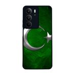 BG AKSESUAR Realme C75 ile Uyumlu Türk Bayrağı Baskılı Siyah Kılıf, Yumuşak Silikon, Koruyucu, Şok Emici