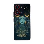 BG AKSESUAR Reeder S19 Max Pro S 108 MP ile Uyumlu Mat Siyah Kılıf, Zodiac Temalı, Yumuşak Silikon, Şok Emici
