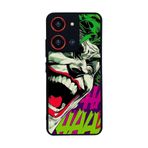 BG AKSESUAR Reeder S19 Max Pro S 108MP ile Uyumlu Joker Tasarımlı Glossy Premium Kılıf, Yeşil, Mor, Siyah