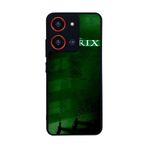 BG AKSESUAR Reeder S19 Max Pro S 108MP ile Uyumlu MatriReeder Tasarımlı Glossy Premium Telefon Kılıfı, Yeşil-Siyah
