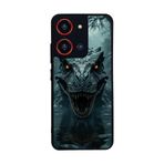 BG AKSESUAR Reeder S19 Max Pro S 108MP ile Uyumlu T-Rex Tasarımlı Glossy Premium Telefon Kılıfı