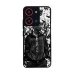 BG AKSESUAR Reeder S19 Max Pro S 108MP ile Uyumlu Tupac Tasarımlı Glossy Premium Kılıf, Siyah