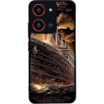 BG AKSESUAR Reeder S19 Max Pro S 108MP Uyumlu Korsan Tasarımlı Glossy Premium Kılıf - Siyah - Korsan(GEMİ)-913