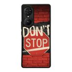 BG AKSESUAR Reeder S19 Max Pro S EDGE ile Uyumlu Dont Stop Tasarımlı Glossy Premium Kılıf